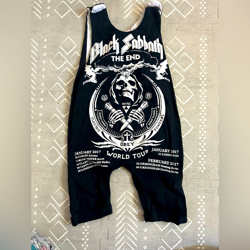 Toddler Black Sabbath romper!
